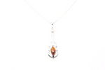 Amber Violin Pendant - Selectique 