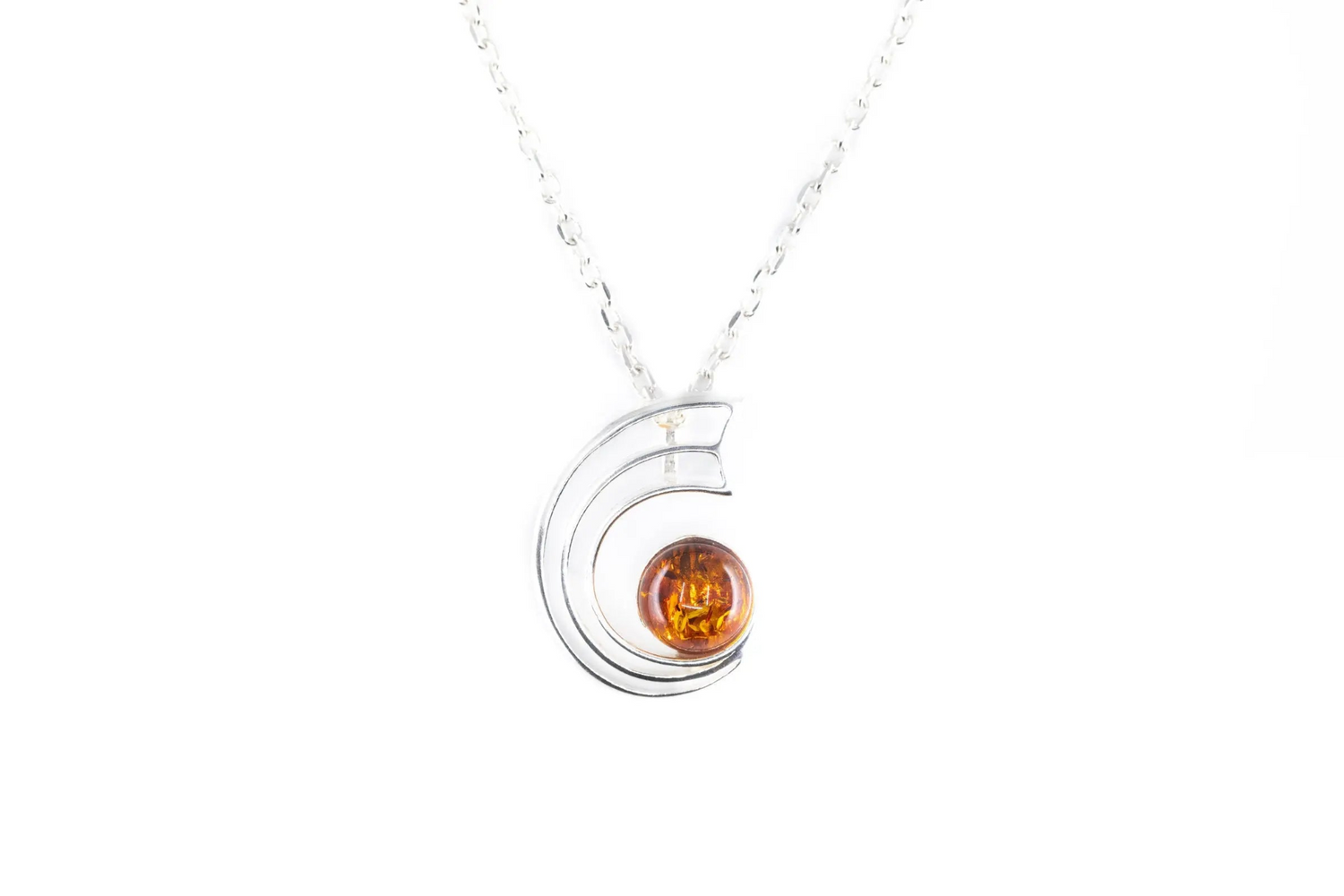 Amber Orbit Pendant