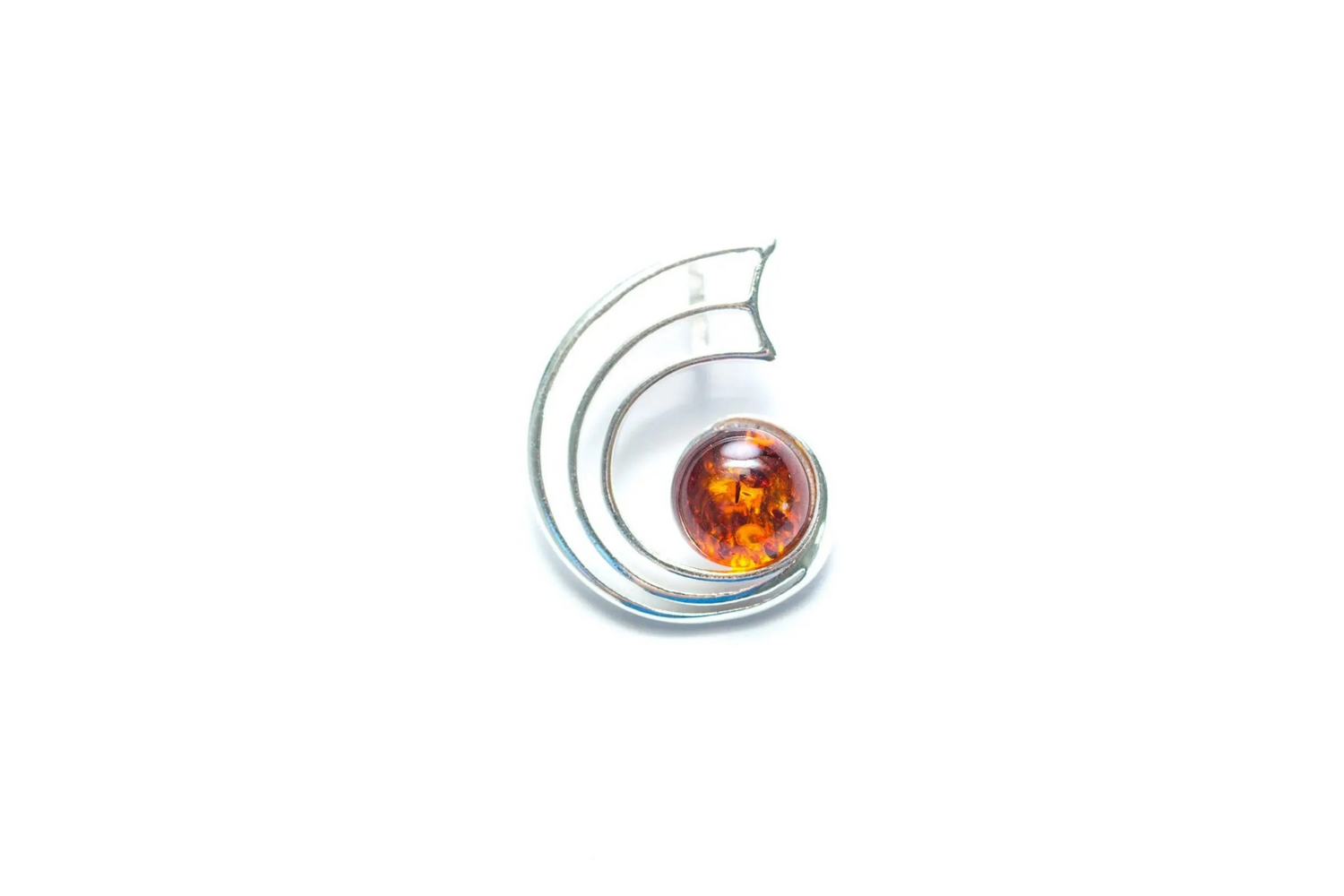 Amber Orbit Pendant