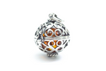 Silver Filigree Locket Necklace - Selectique 