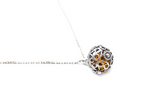 Silver Filigree Locket Necklace - Selectique 