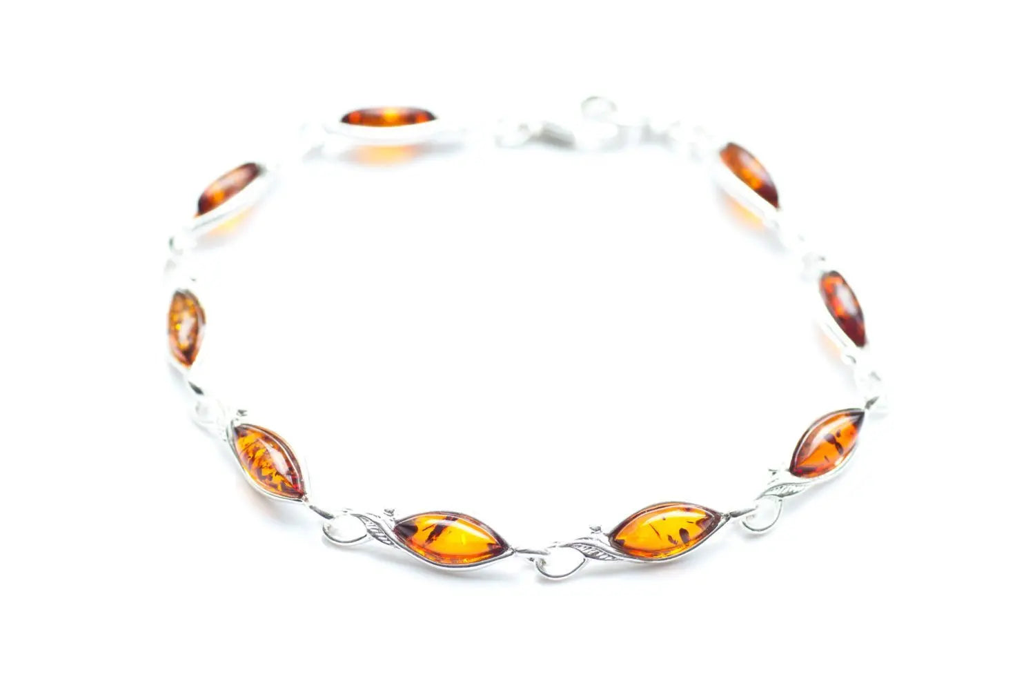 Pulsera clásica de hoja de ámbar