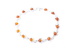 Fine Amber Link Bracelet - Selectique 