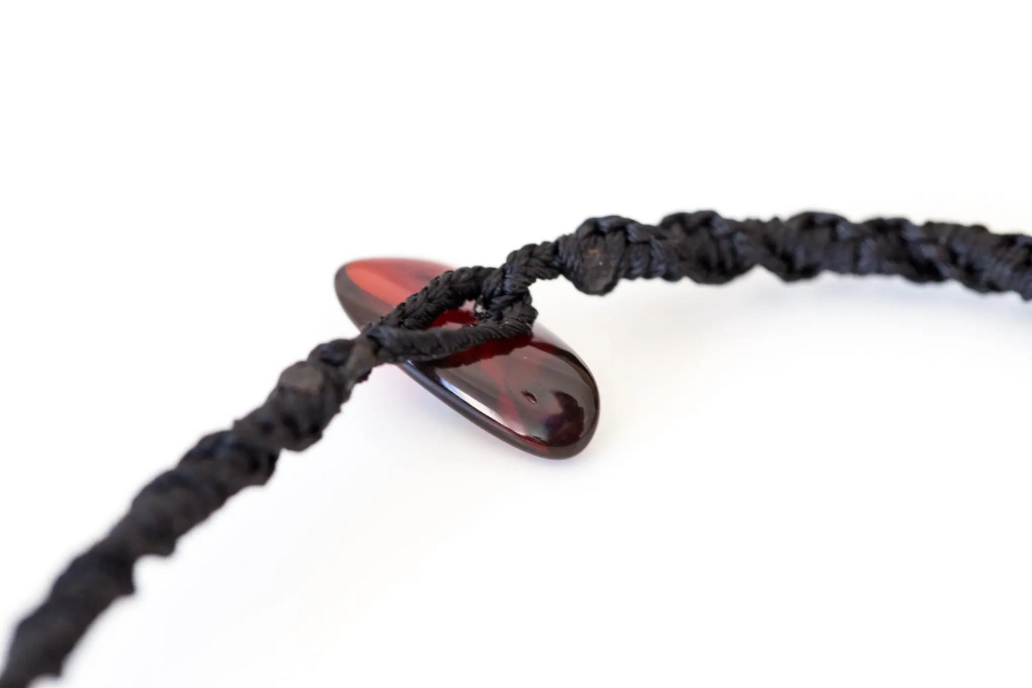 Collar de ámbar crudo de varias hebras