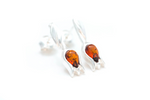 Amber Tulip Stud Earrings - Selectique 