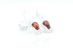 Amber Tulip Stud Earrings - Selectique 