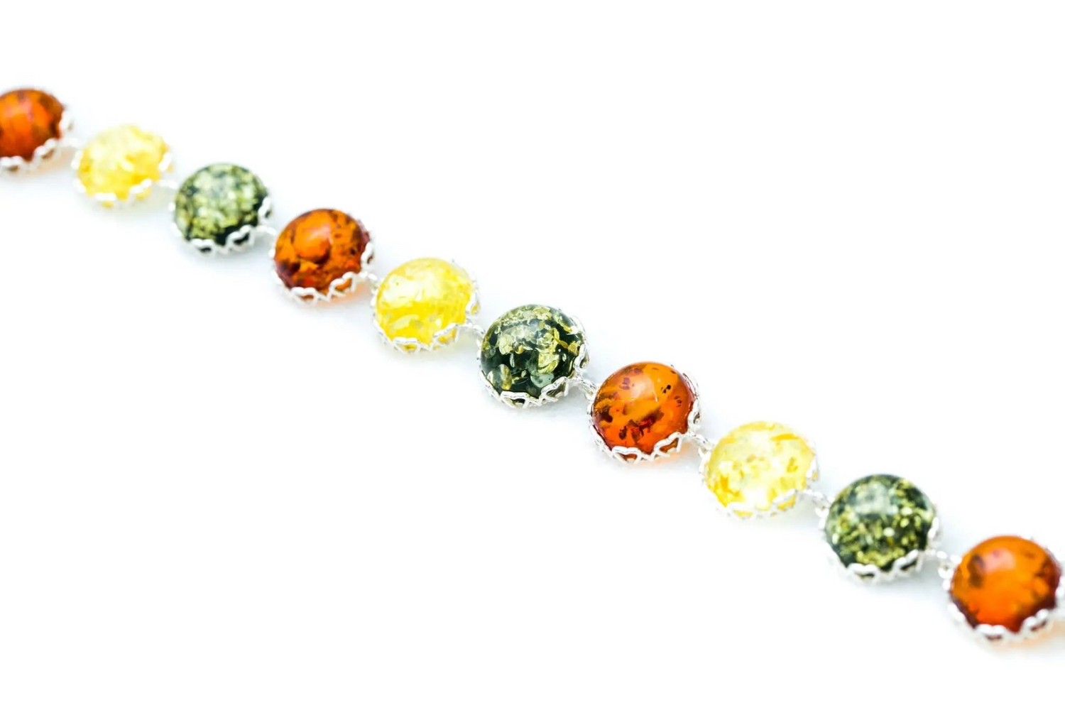 Round Candy Amber Bracelet