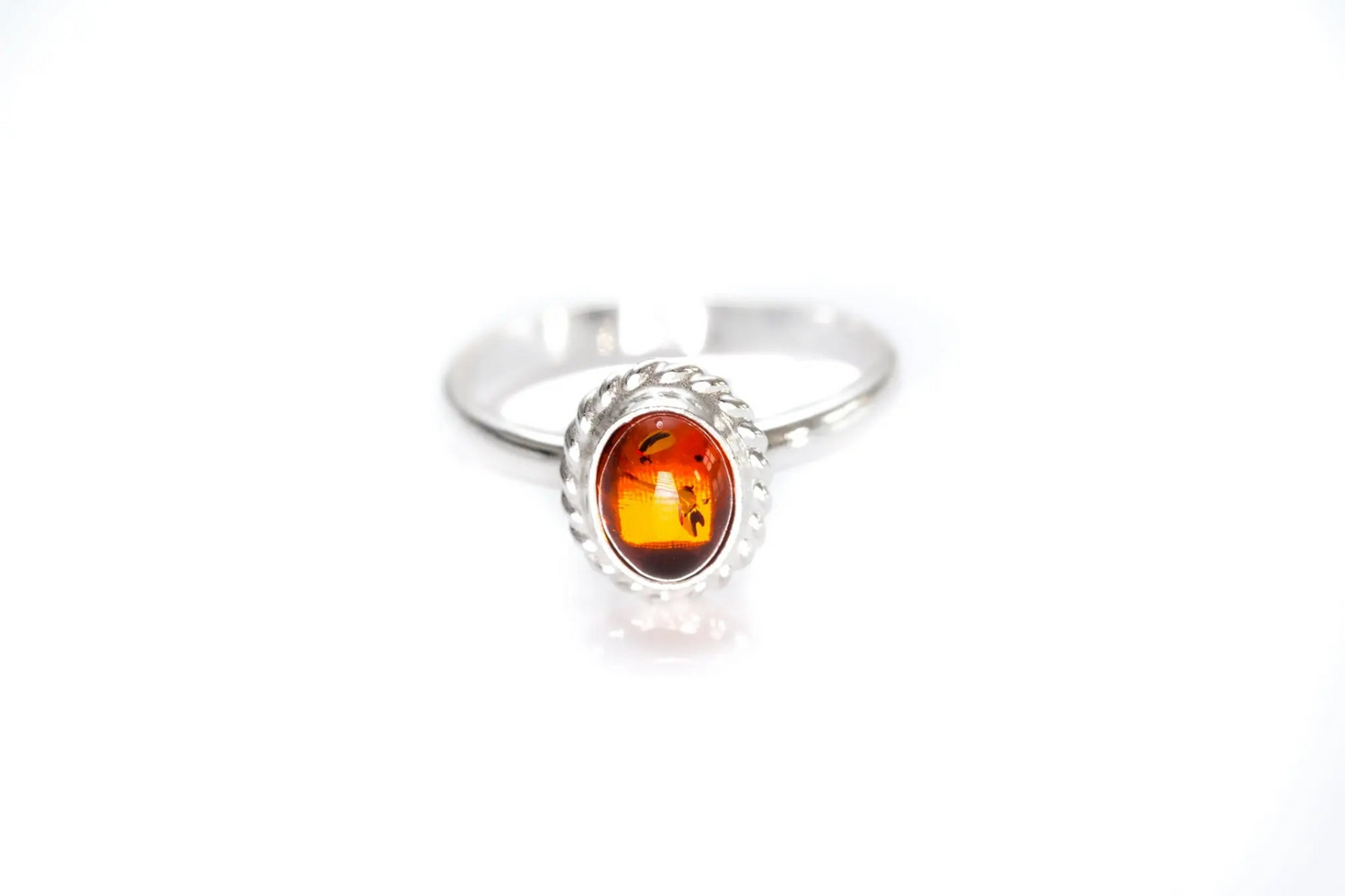 Mini Amber Quintessence Ring