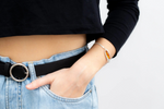 Modern Amber Chain Bracelet - Selectique 