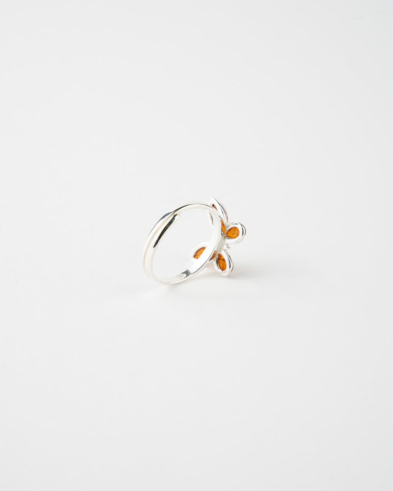 Subtle Butterfly Adjustable Ring