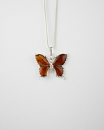 Statement Butterfly Pendant Necklace - Selectique 