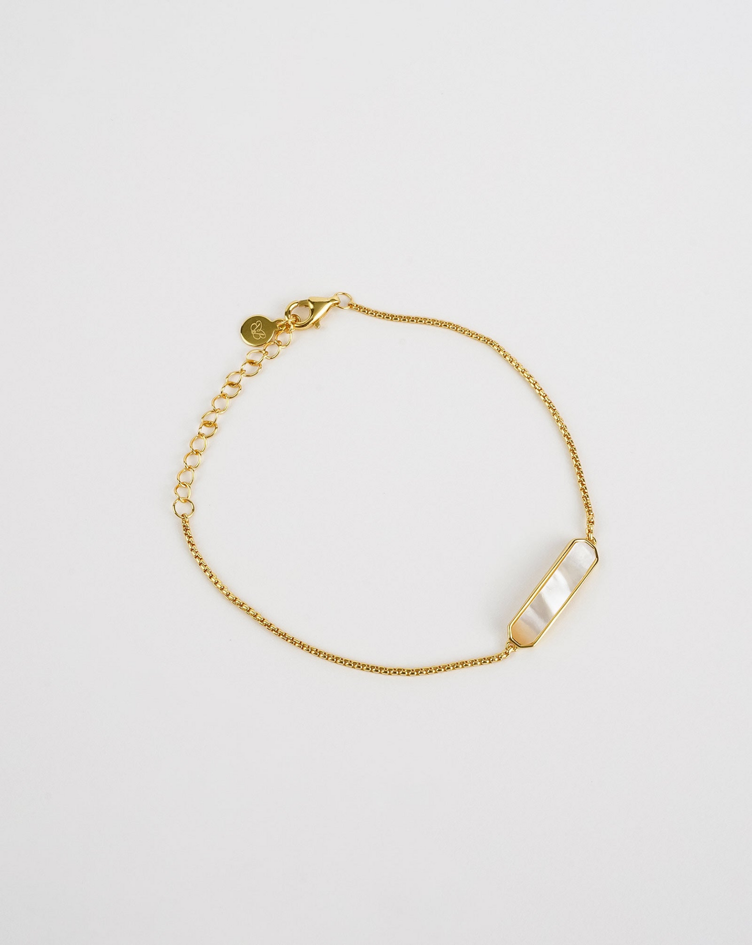 Mother of Pearl Bar Bracelet