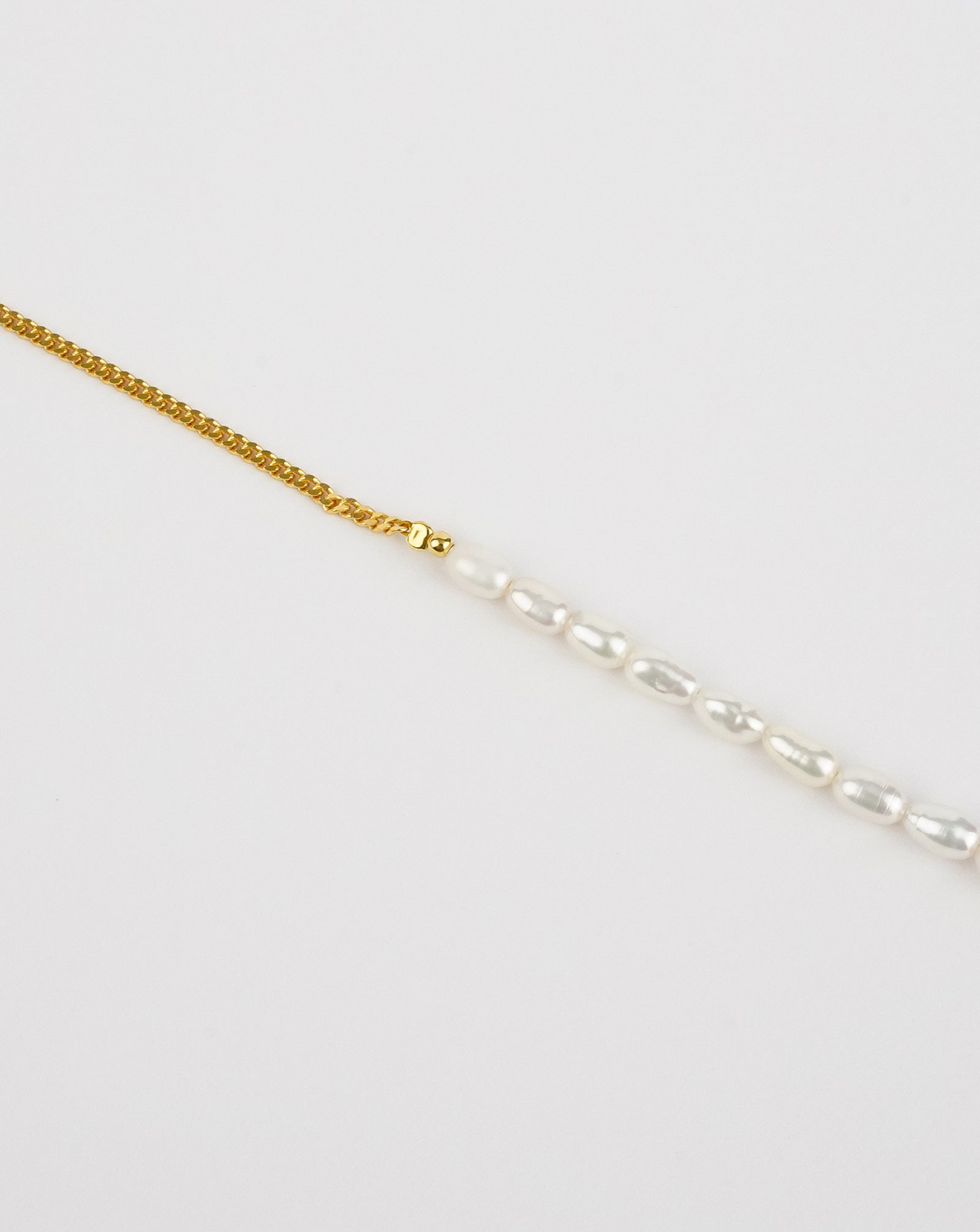 Half Chain Pearl Bracelet