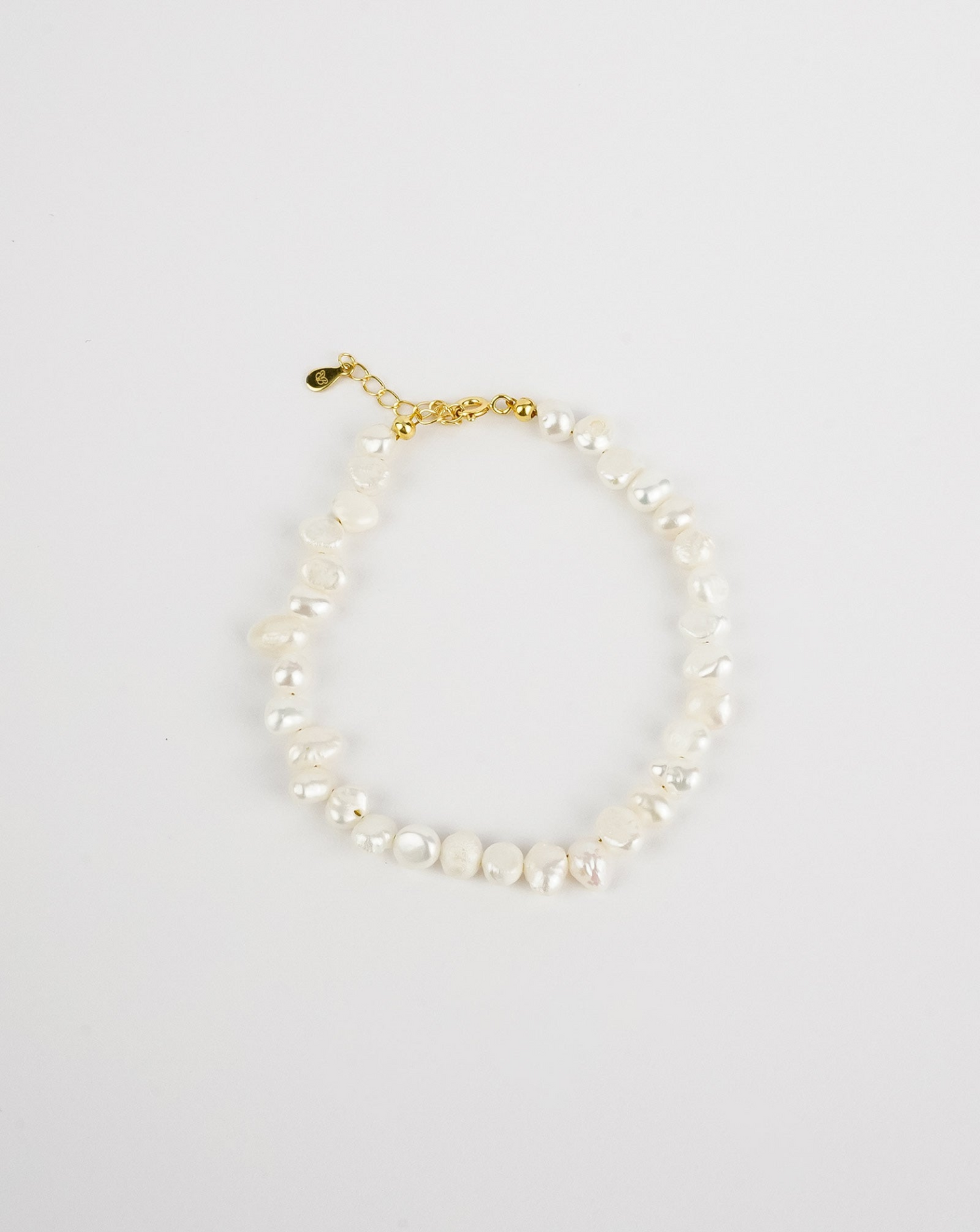 Classic Misshaped Pearl Bracelet