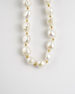 Chunky Pearl Necklace - Selectique 