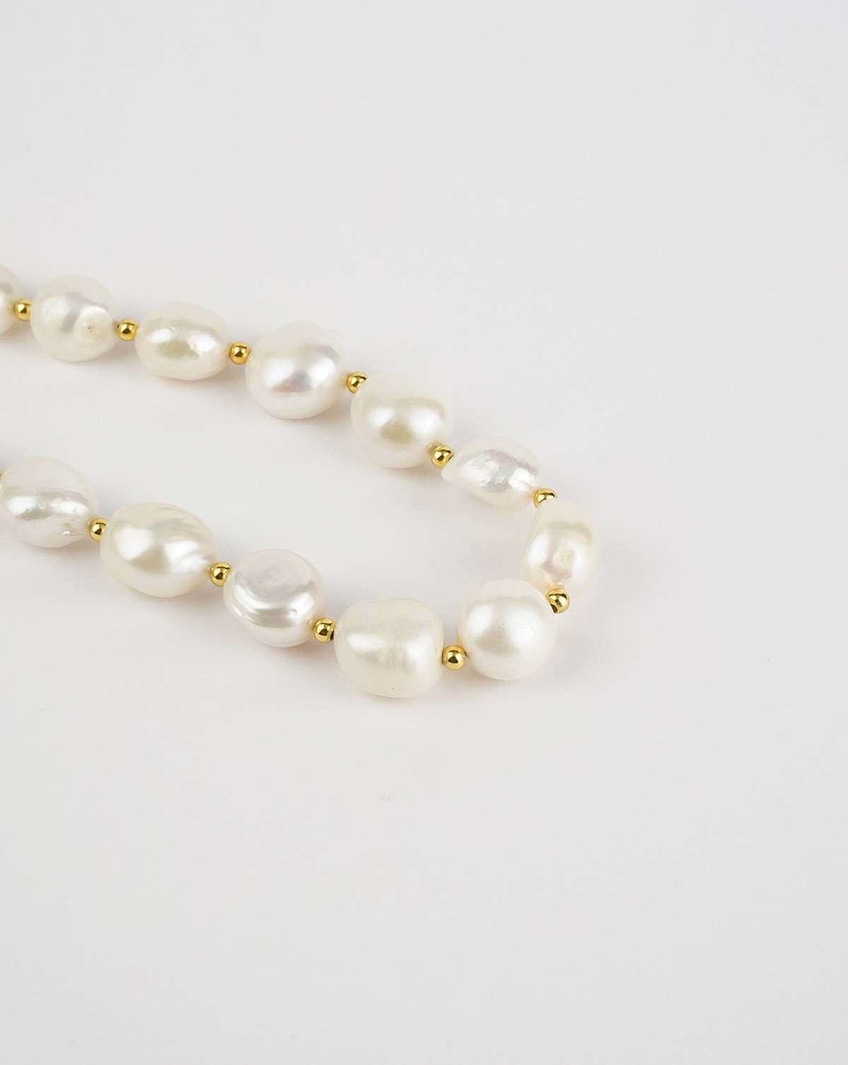 Chunky Pearl Necklace - Selectique 