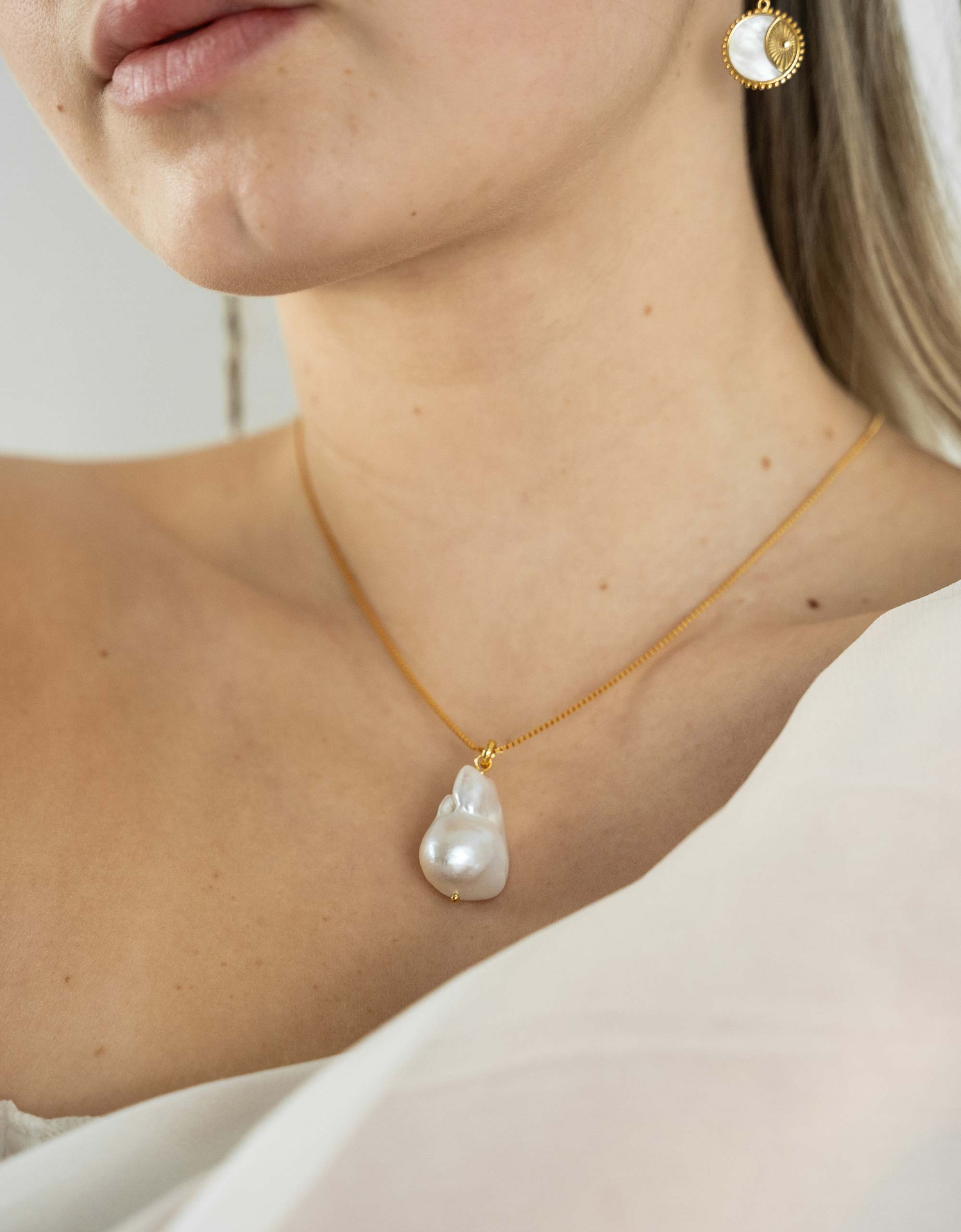 Freshwater Baroque Pearl Necklace