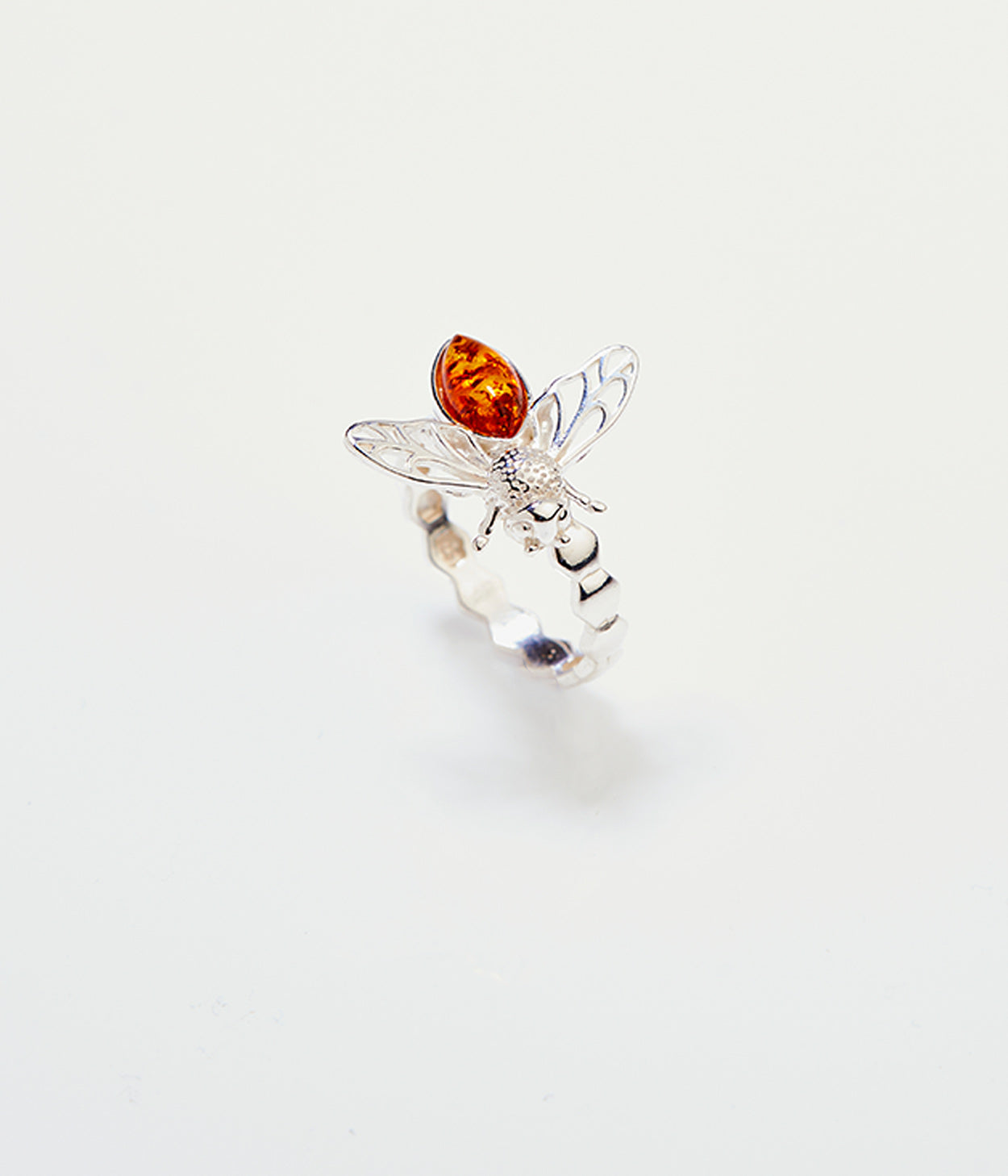 Amber Bee Ring