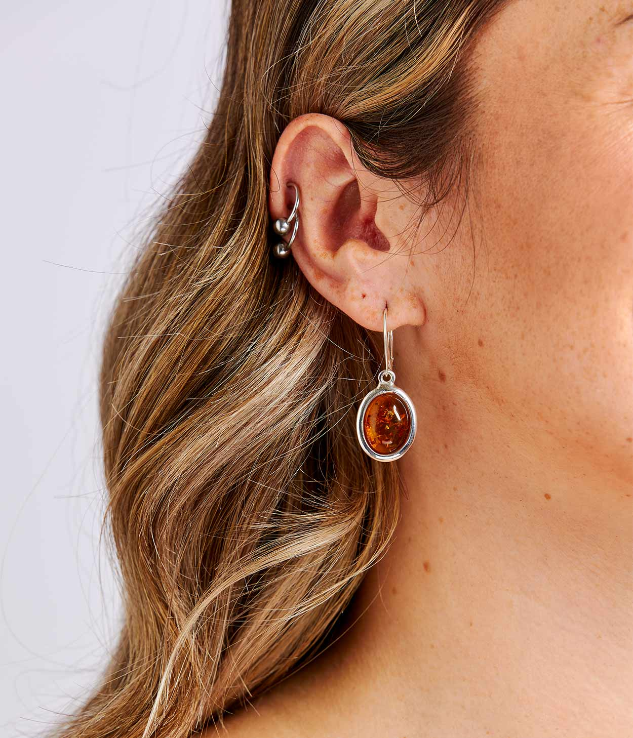 Amber Serenity Earrings - Selectique 