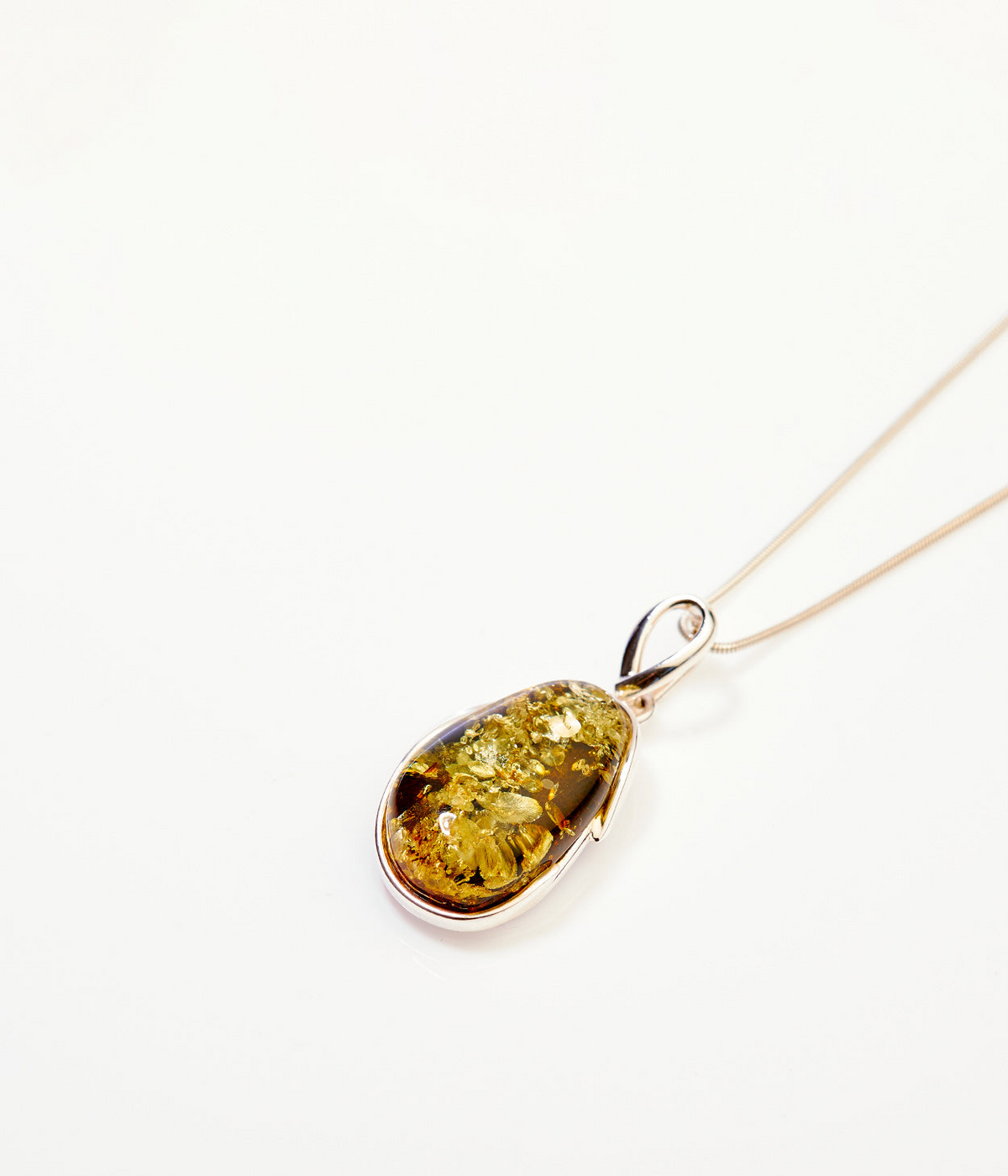 Green Tidal Pendant Necklace - Selectique 