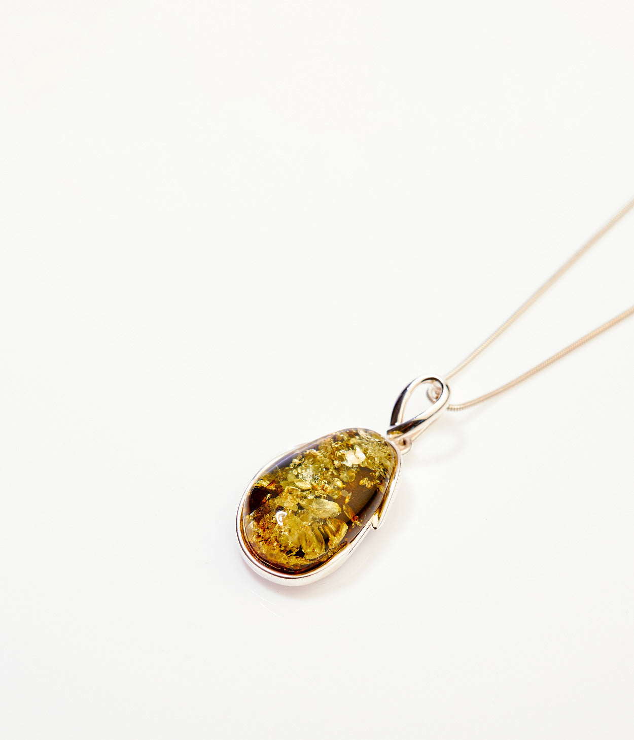 Green Tidal Pendant Necklace - Selectique 