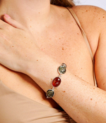 Multicolour Amber Serenity Bracelet - Selectique 