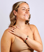 Multicolour Amber Serenity Bracelet - Selectique 