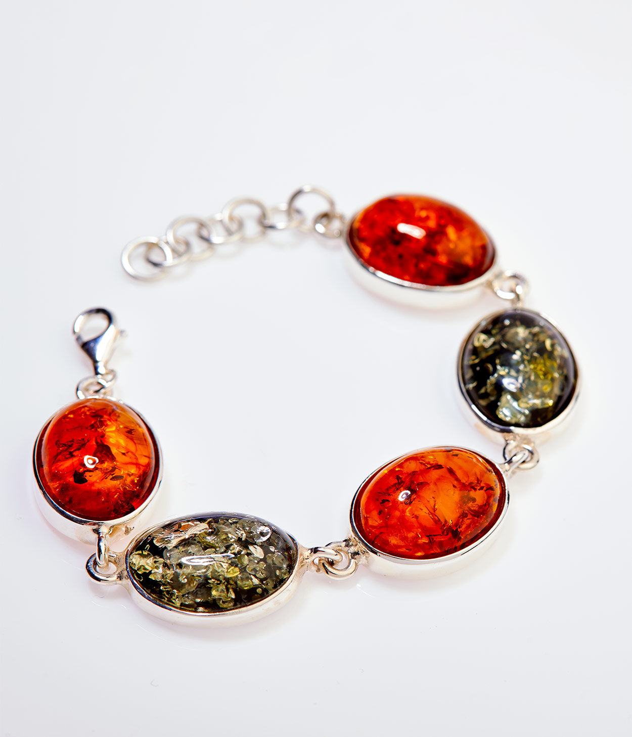 Multicolour Amber Serenity Bracelet - Selectique 