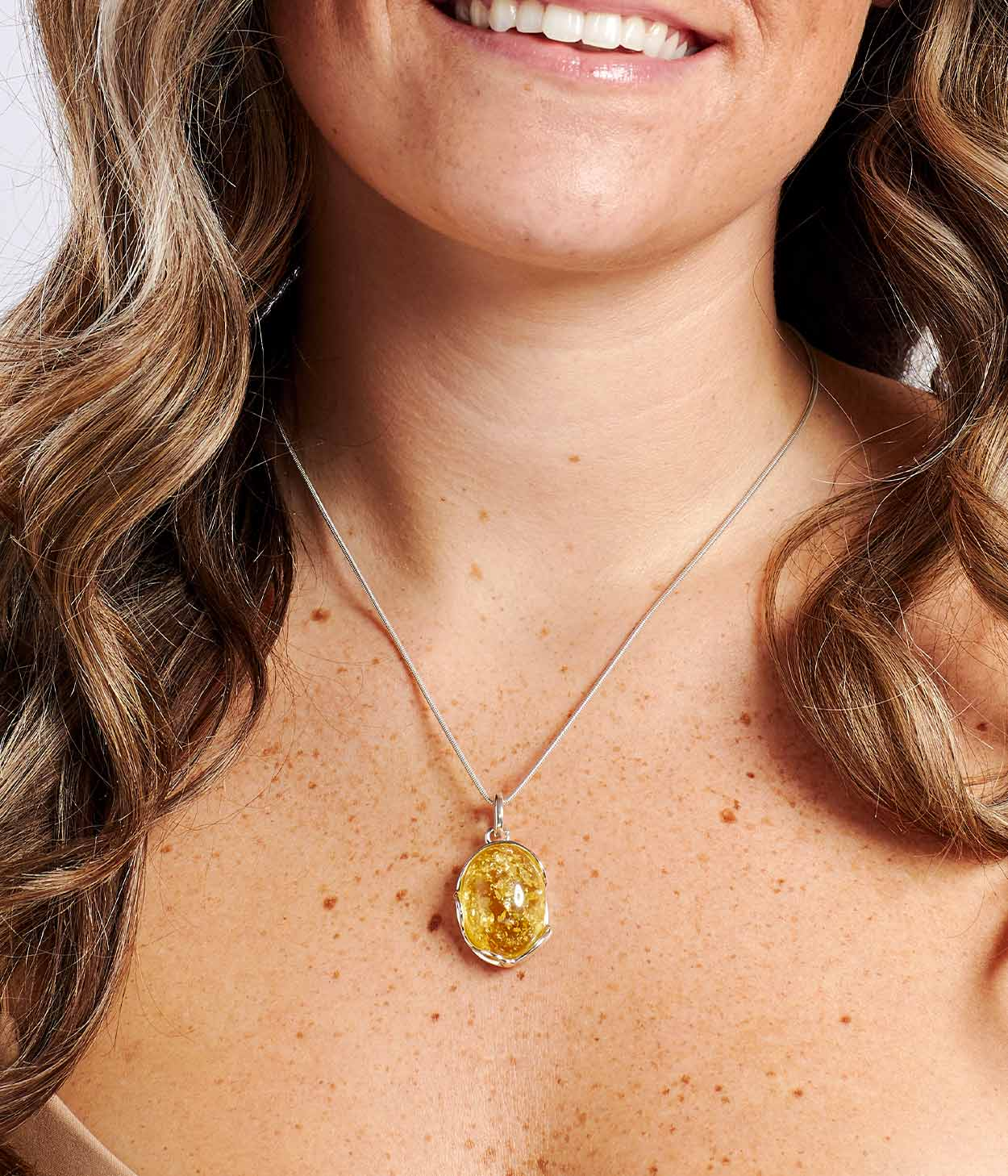 Citrus Tidal Pendant Necklace