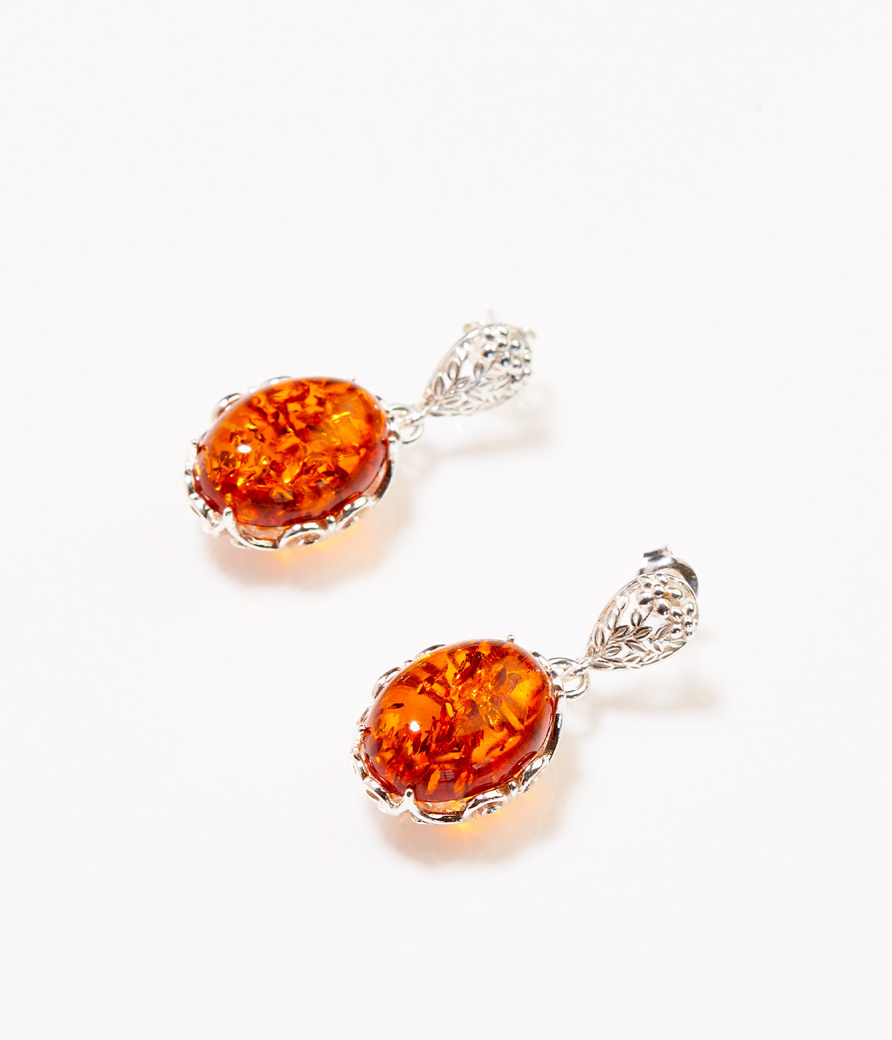 Demi Amber Drop Earrings