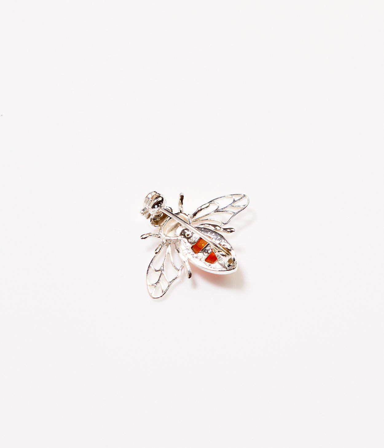 Amber Bee Brooch