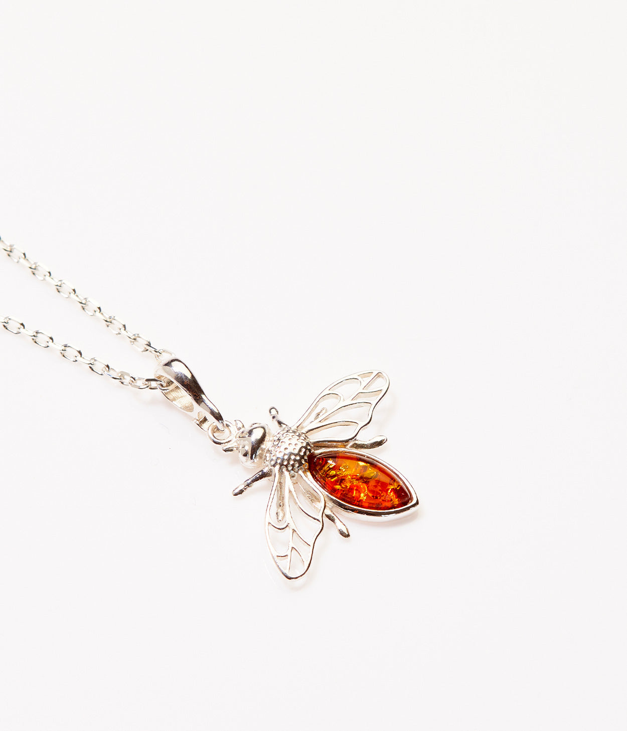 Amber Bee Necklace - Selectique 