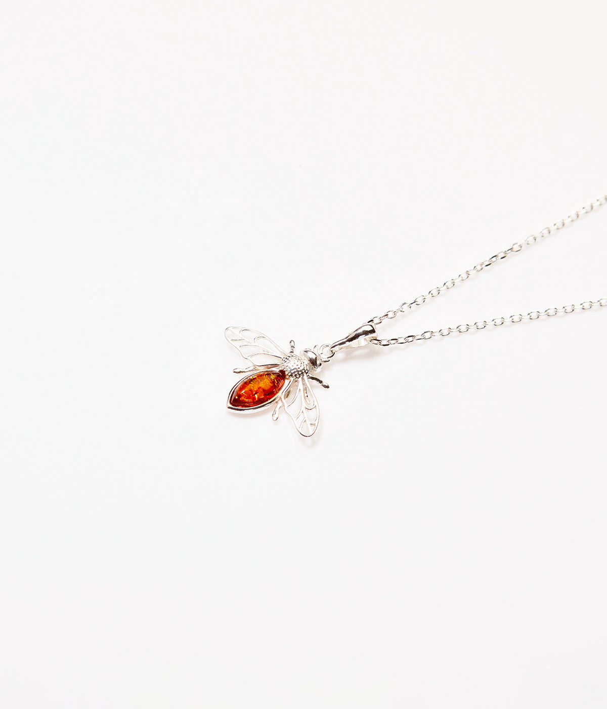 Amber Bee Necklace - Selectique 