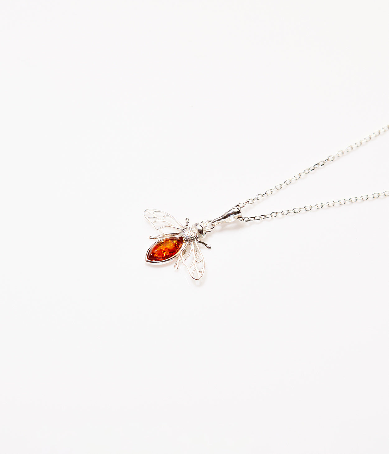 Amber Bee Necklace - Selectique 