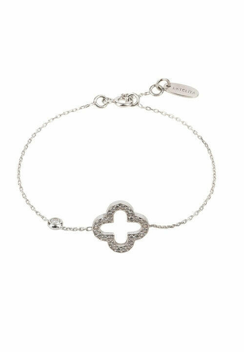 Open Clover Bracelet.