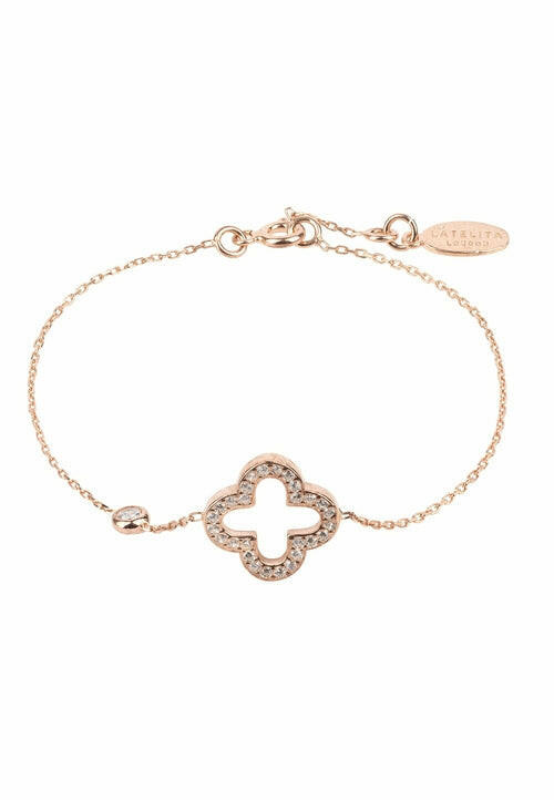 Open Clover Bracelet.