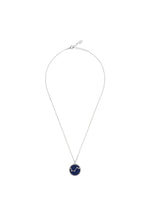 Zodiac Lapis Lazuli Gemstone Star Constellation Pendant Necklace.