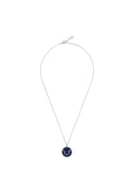 Zodiac Lapis Lazuli Gemstone Star Constellation Pendant Necklace.