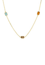 Venice Rainbow 120Cm Necklace Gold.