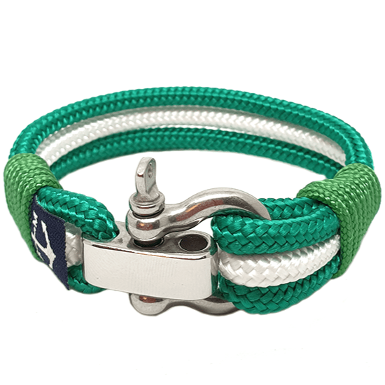 Pulsera náutica de Achill Island con grillete ajustable