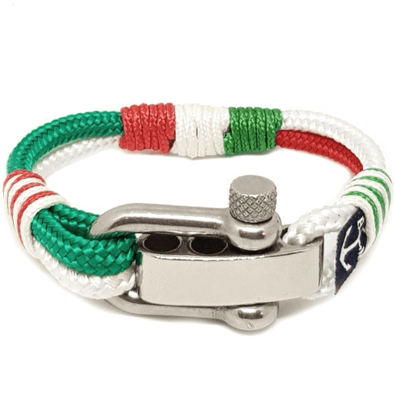 Verstellbares Shackle Bray Nautical Armband