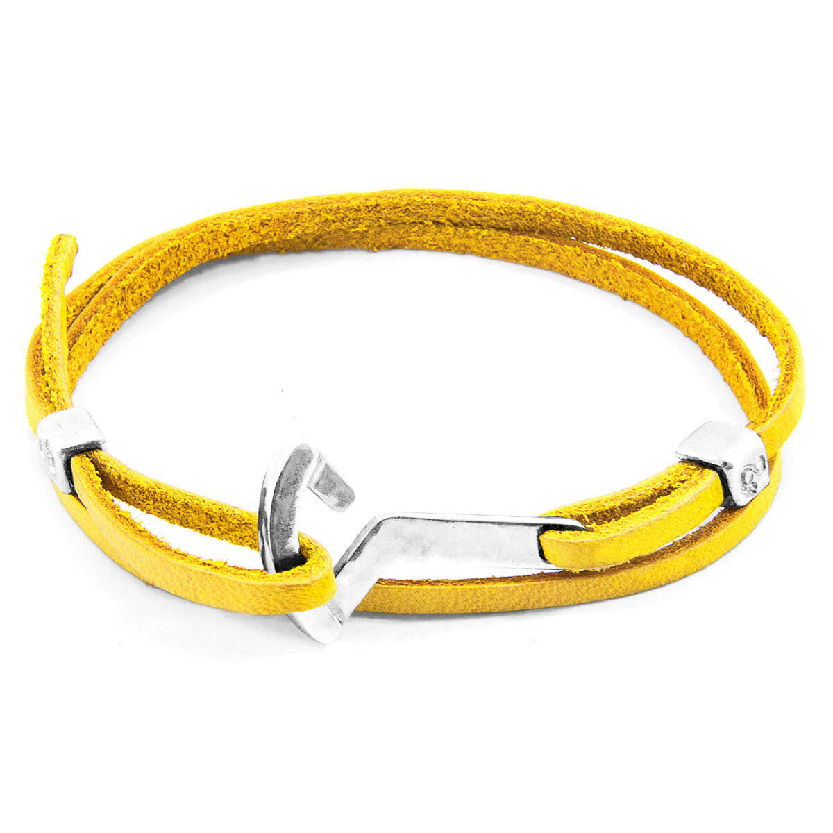 Mustard Yellow Flyak Anchor Silver and Flat.