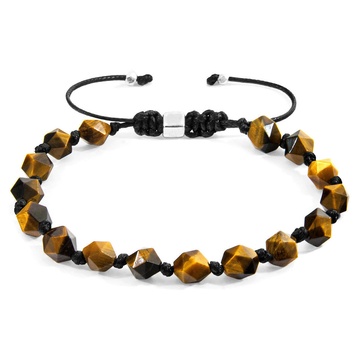 Brown Tigers Eye Zebedee Silver and Stone Beaded.