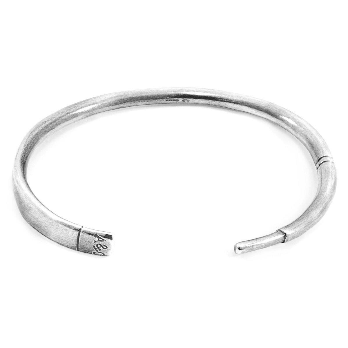 Oar Navigation Silver Bangle.