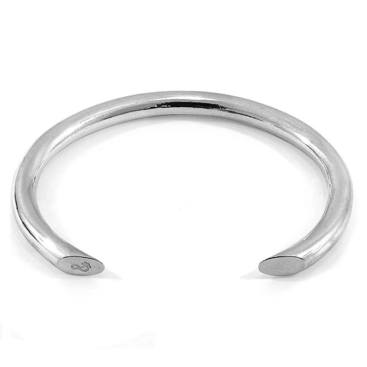 Samson Round Maxi Wayfarer Silver Bangle.