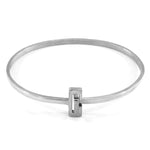 Soames Gate Midi Wayfarer Silver Bangle.