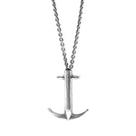 Admiral Anchor Signature Silver Necklace Pendant.