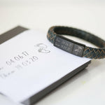 Handwriting Engraved Antique Style Bracelet - Iron.