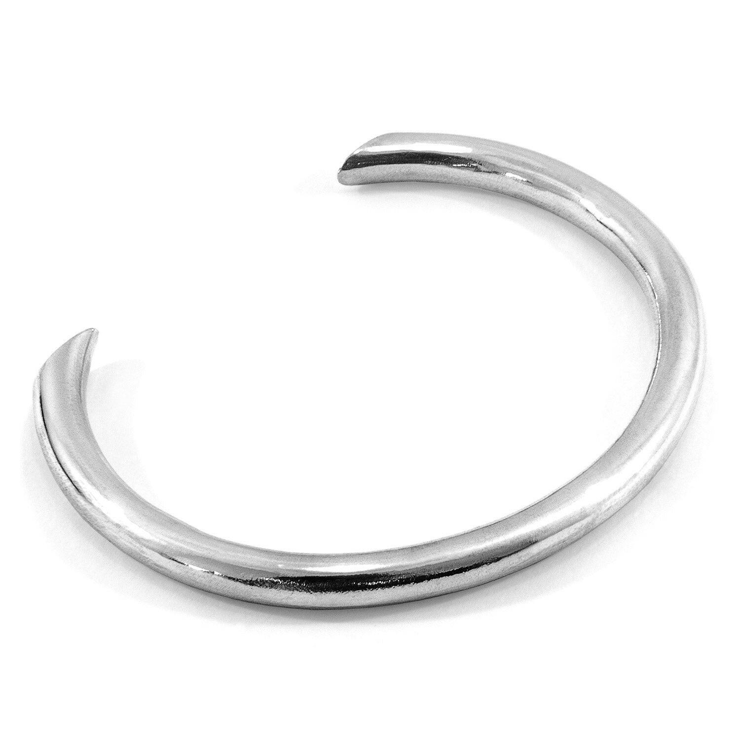 Samson Round Maxi Wayfarer Silver Bangle.