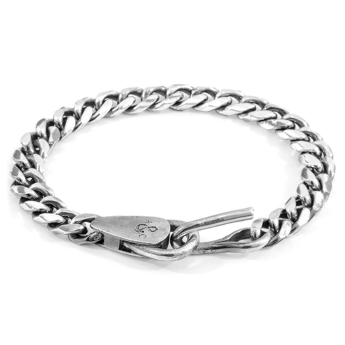 Pembroke Mooring Silver Chain Bracelet - Selectique 